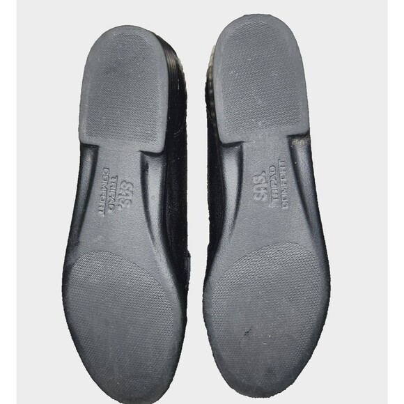 SAS Metro Leather Loafer Women's Sz 9 S Horse Bit Black Patent Comfort Slip On - Picture 6 of 7